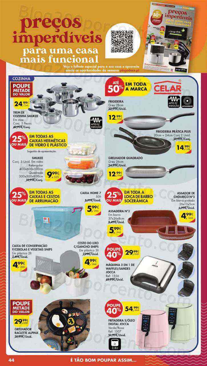 Antevisão Folheto PINGO DOCE Lojas Grandes Promoções de 14 a 20 fevereiro