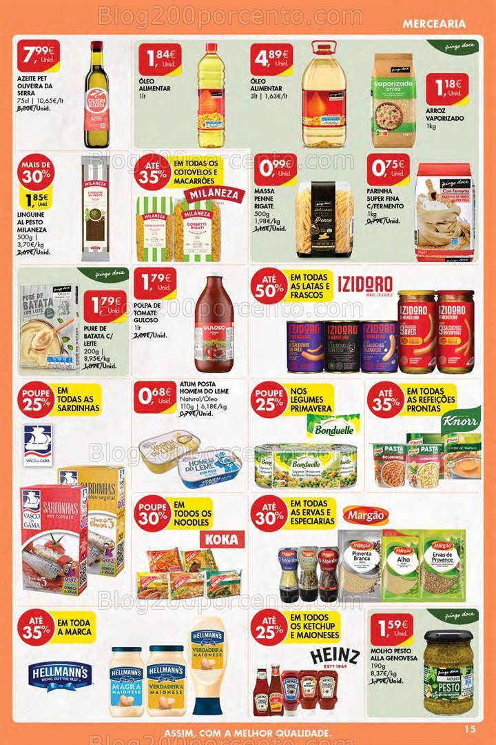 Antevisão Folheto PINGO DOCE Açores Promoções de 15 a 21 fevereiro