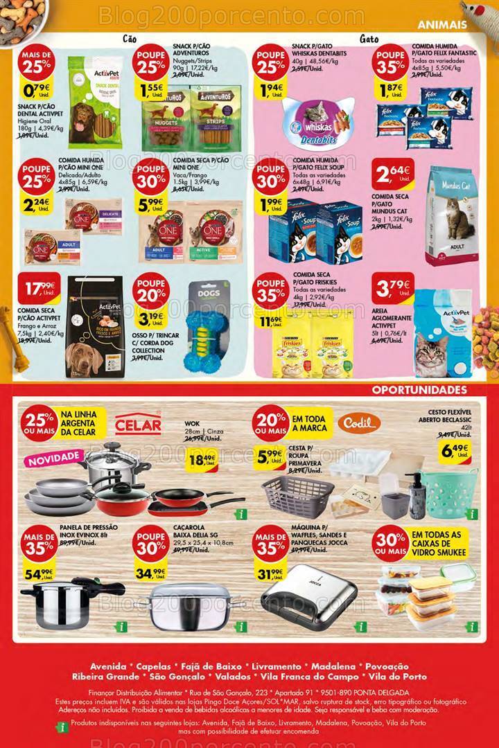 Antevisão Folheto PINGO DOCE Açores Promoções de 15 a 21 fevereiro