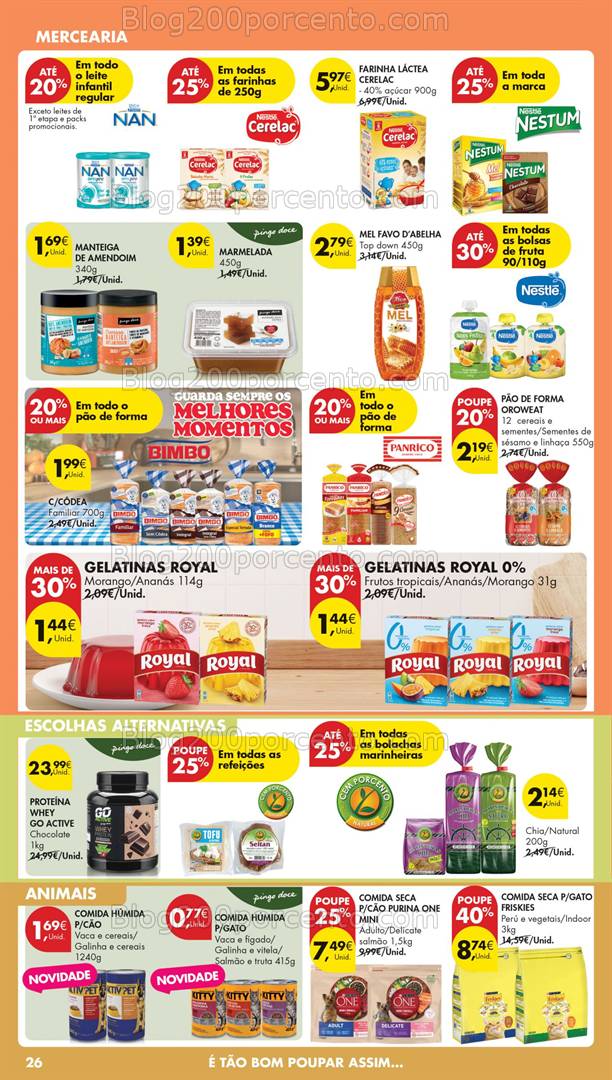 Antevisão Folheto PINGO DOCE Lojas Pequenas Promoções de 18 a 24 fevereiro