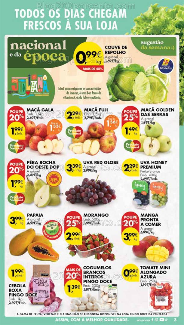 Antevisão Folheto PINGO DOCE Madeira Promoções de 18 a 24 fevereiro