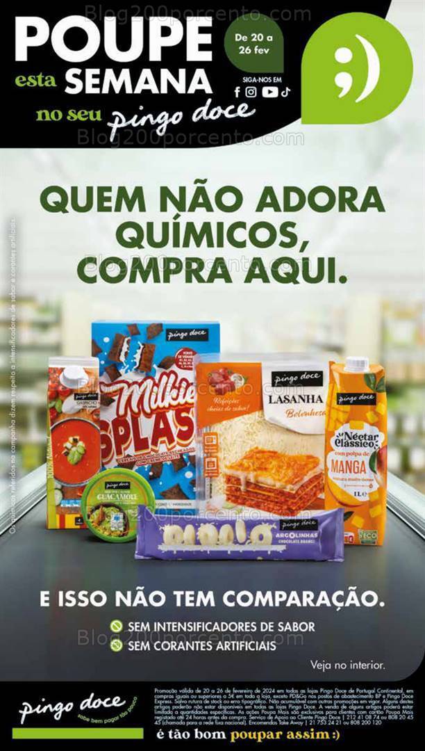 Antevisão Folheto PINGO DOCE Lojas Pequenas Promoções de 20 a 26 fevereiro