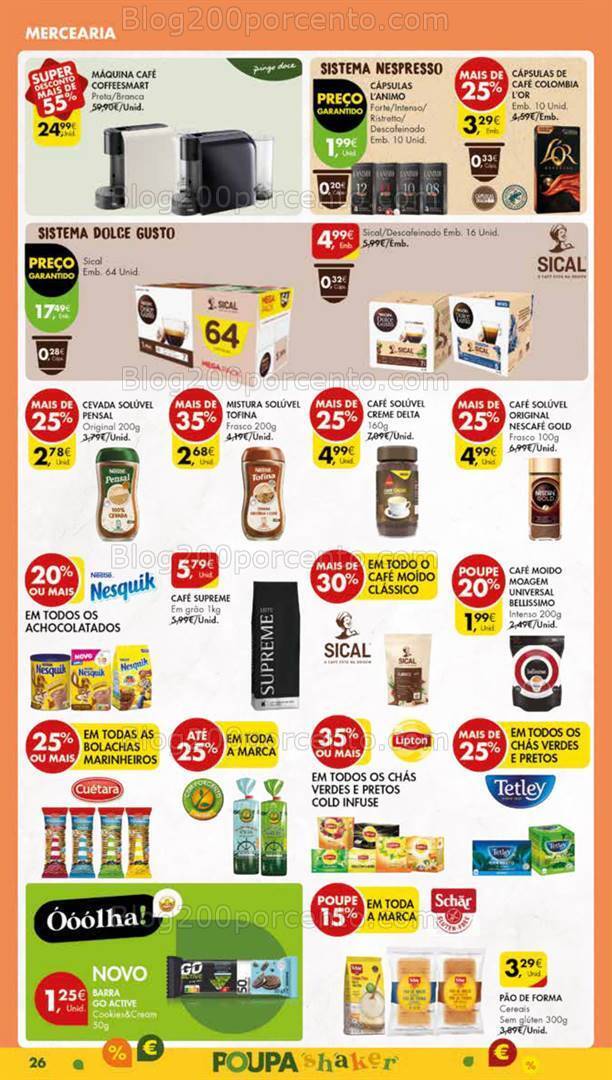 Antevisão Folheto PINGO DOCE Lojas Pequenas Promoções de 20 a 26 fevereiro