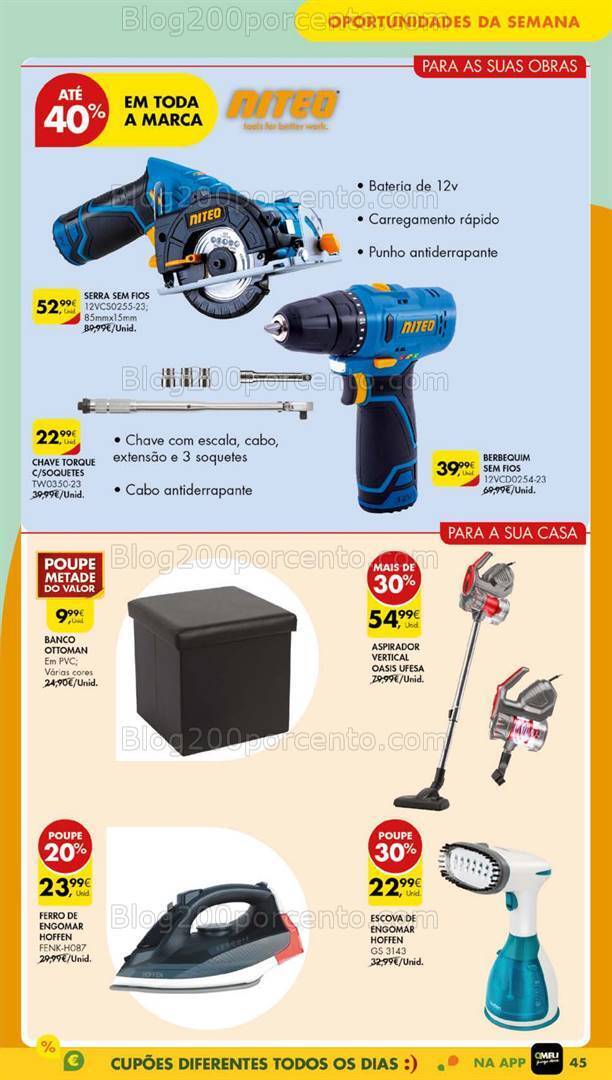 Antevisão Folheto PINGO DOCE Bazar Grandes Promoções de 20 a 26 fevereiro