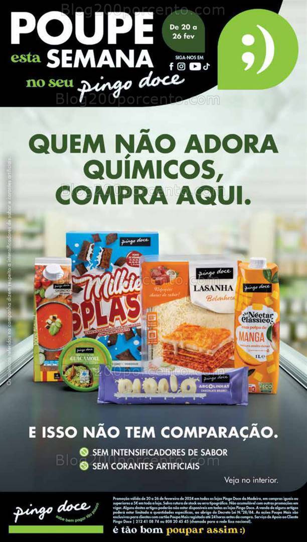 Antevisão Folheto PINGO DOCE Madeira Promoções de 20 a 26 fevereiro