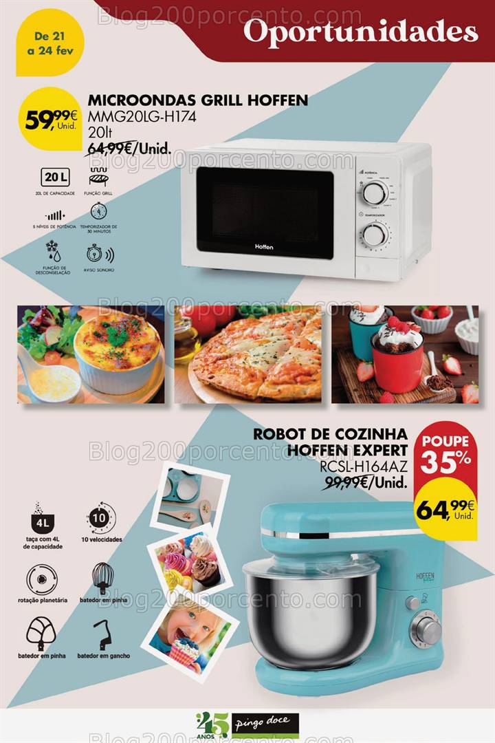 Antevisão Folheto PINGO DOCE Bazar Promoções Fim de Semana - 21 a 24 fevereiro