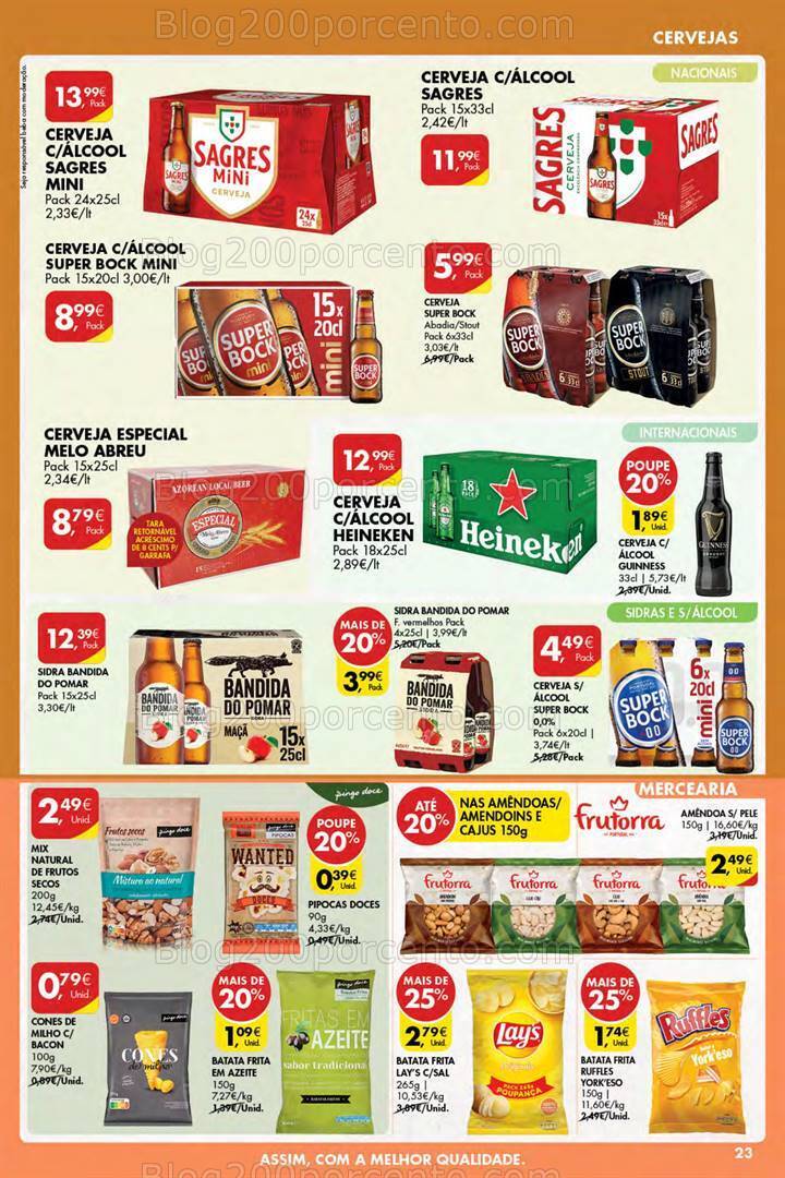 Antevisão Folheto PINGO DOCE Açores Promoções de 22 a 28 fevereiro