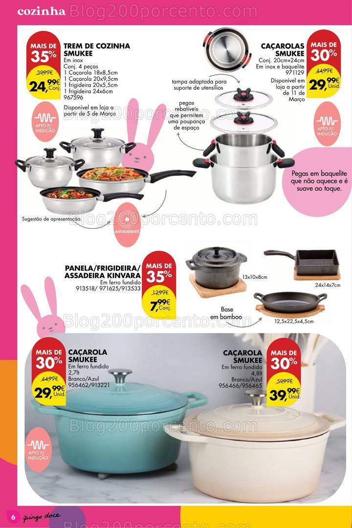 Antevisão Folheto PINGO DOCE Bazar Páscoa Promoções de 27 fevereiro a 1 abril