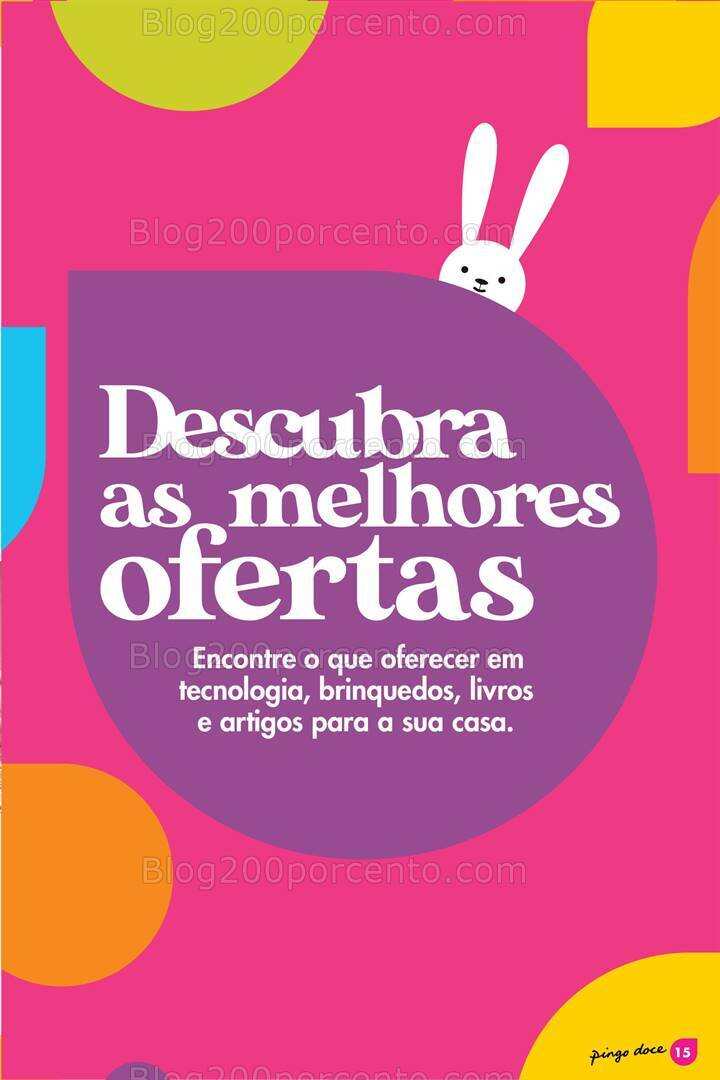 Antevisão Folheto PINGO DOCE Bazar Páscoa Promoções de 27 fevereiro a 1 abril