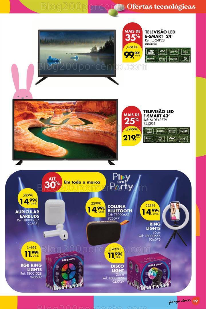 Antevisão Folheto PINGO DOCE Bazar Páscoa Promoções de 27 fevereiro a 1 abril