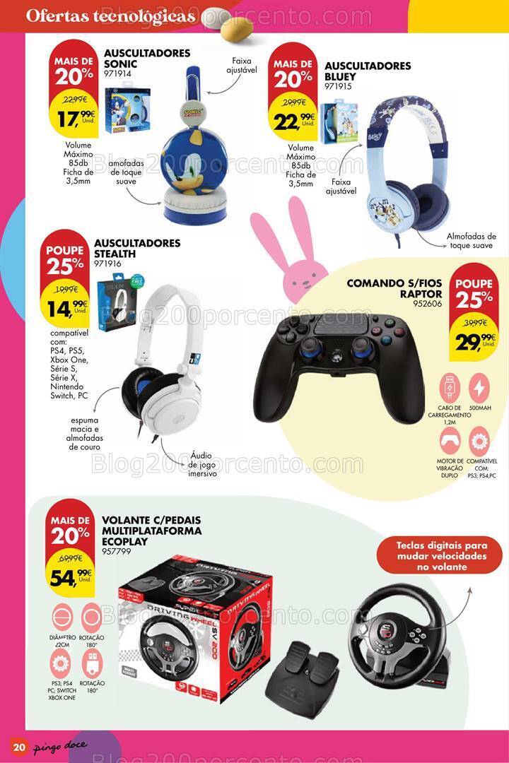 Antevisão Folheto PINGO DOCE Bazar Páscoa Promoções de 27 fevereiro a 1 abril