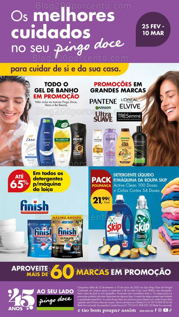 Antevisão Folheto PINGO DOCE Higiene e Beleza Promoções de 25 fevereiro a 10 março