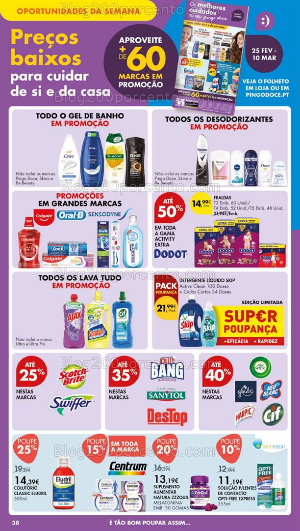 Antevisão Folheto PINGO DOCE Lojas Grandes Promoções de 25 fevereiro a 3 março