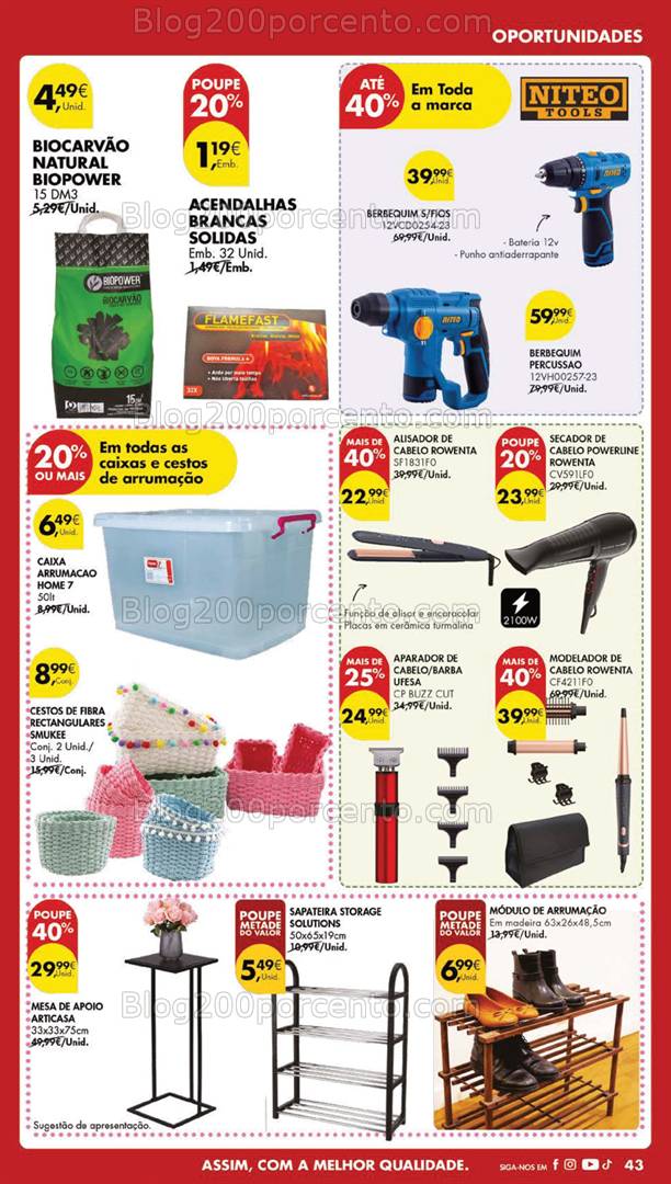 Antevisão Folheto PINGO DOCE Bazar Grandes Promoções de 25 fevereiro a 3 março