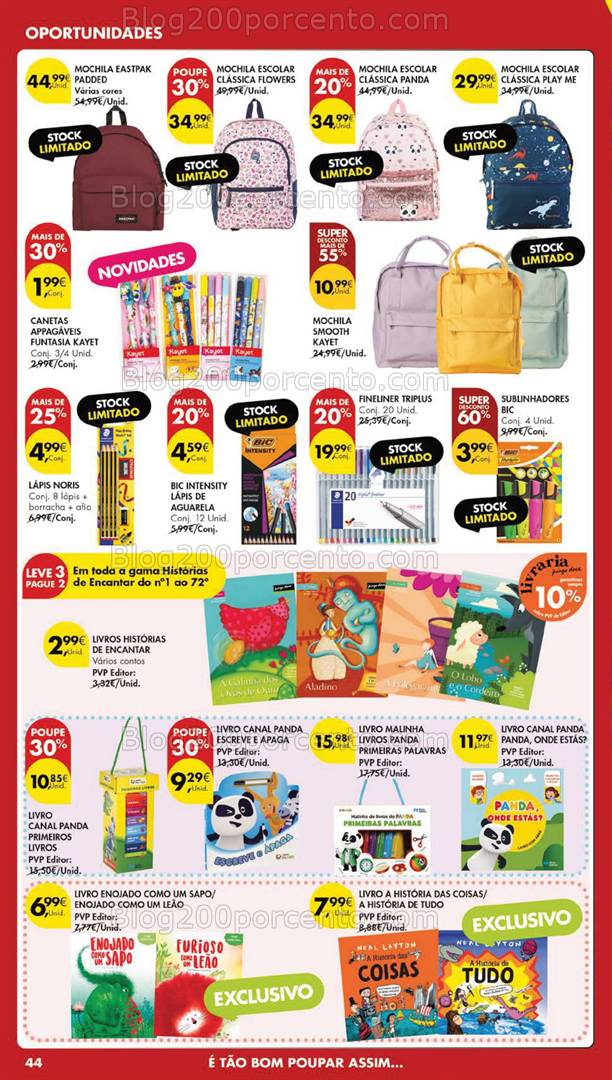 Antevisão Folheto PINGO DOCE Bazar Grandes Promoções de 25 fevereiro a 3 março