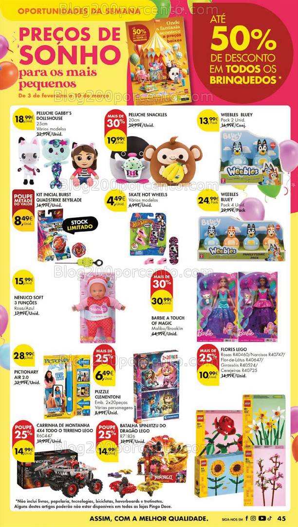 Antevisão Folheto PINGO DOCE Bazar Grandes Promoções de 25 fevereiro a 3 março