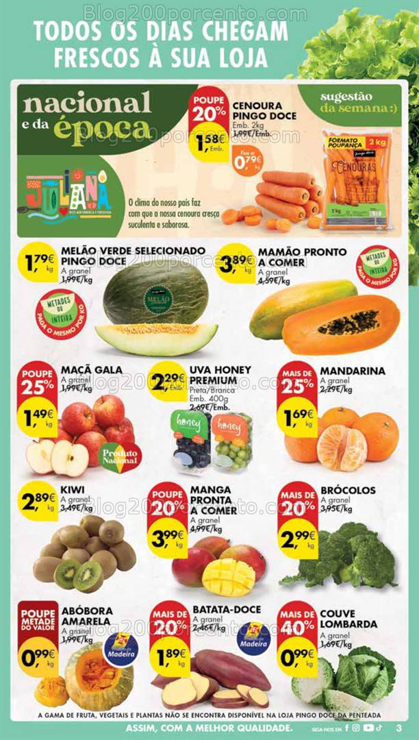 Antevisão Folheto PINGO DOCE Madeira Promoções de 25 fevereiro a 3 março
