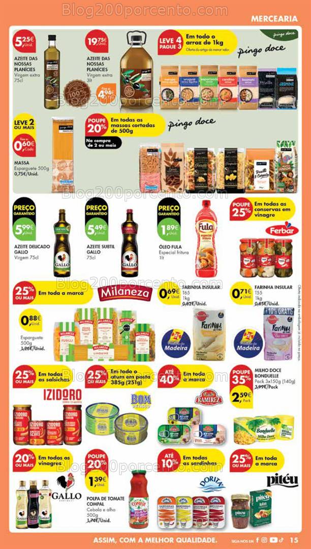 Antevisão Folheto PINGO DOCE Madeira Promoções de 25 fevereiro a 3 março