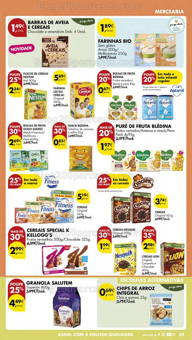 Antevisão Folheto PINGO DOCE Lojas Pequenas Promoções de 25 fevereiro a 3 março