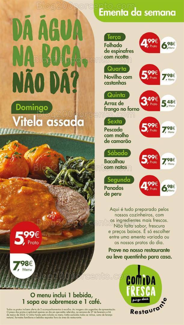 Antevisão Folheto PINGO DOCE Lojas Grandes Promoções de 27 fevereiro a 4 março