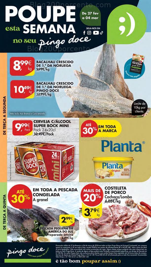 Antevisão Folheto PINGO DOCE Lojas Pequenas Promoções de 27 fevereiro a 4 março