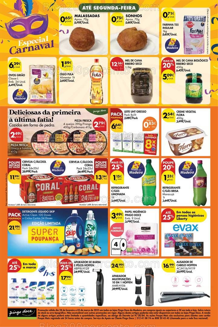 Antevisão Folheto PINGO DOCE Madeira Promoções Fim de Semana - 28 fevereiro a 2 março