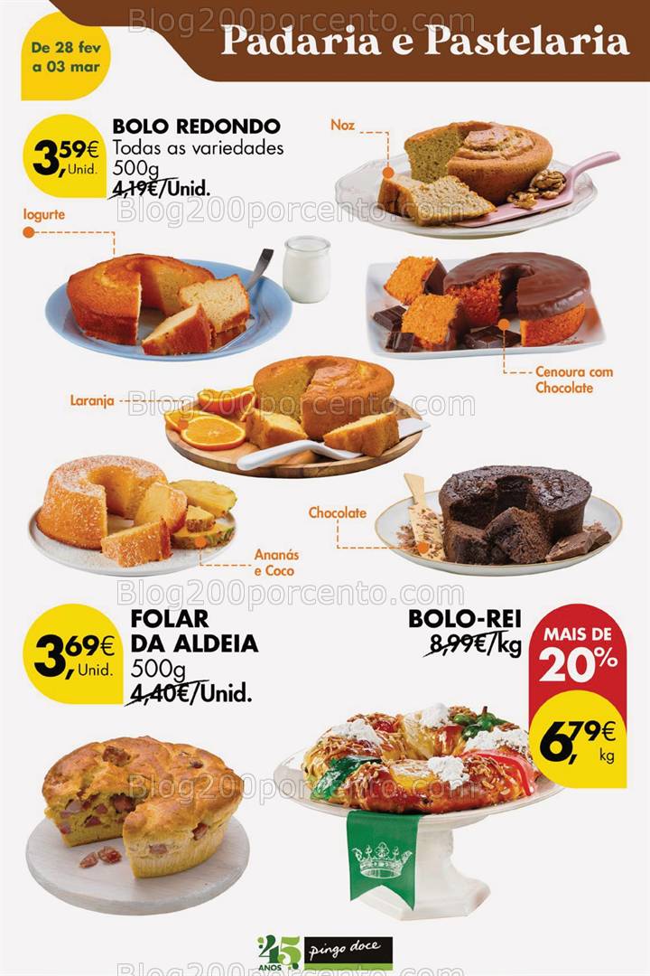 Antevisão Folheto PINGO DOCE Promoções Fim de Semana - 28 fevereiro a 3 março