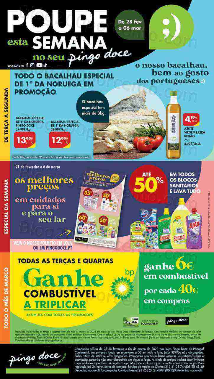Antevisão Folheto PINGO DOCE Lojas Grandes Promoções de 28 fevereiro a 6 março