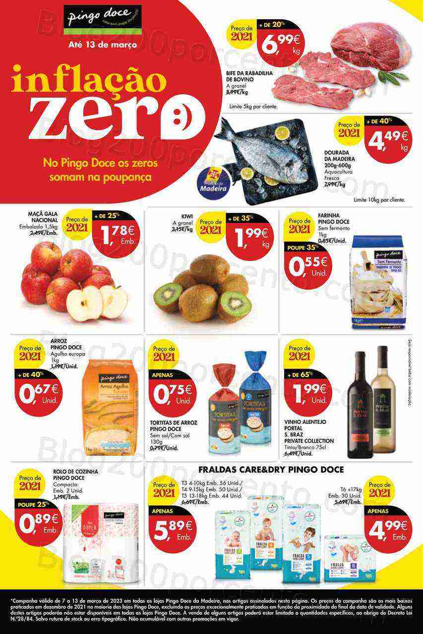 Antevisão Folheto PINGO DOCE Madeira Promoções Fim de Semana - 10 a 13 março