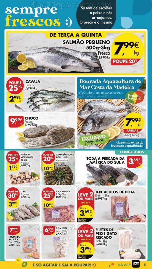 Antevisão Folheto PINGO DOCE Promoções de 5 a 11 março