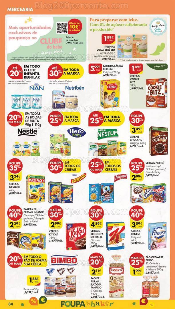 Antevisão Folheto PINGO DOCE Promoções de 5 a 11 março