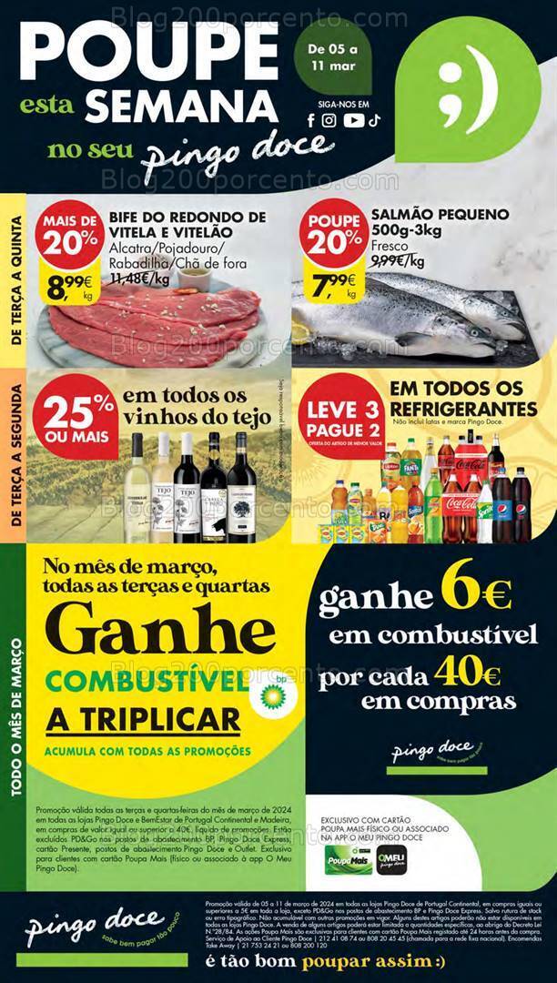 Antevisão Folheto PINGO DOCE Lojas Pequenas Promoções de 5 a 11 março