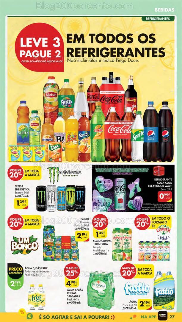 Antevisão Folheto PINGO DOCE Lojas Pequenas Promoções de 5 a 11 março