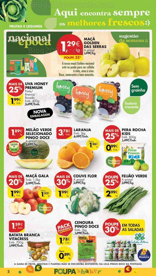 Antevisão Folheto PINGO DOCE Madeira Promoções de 5 a 11 março