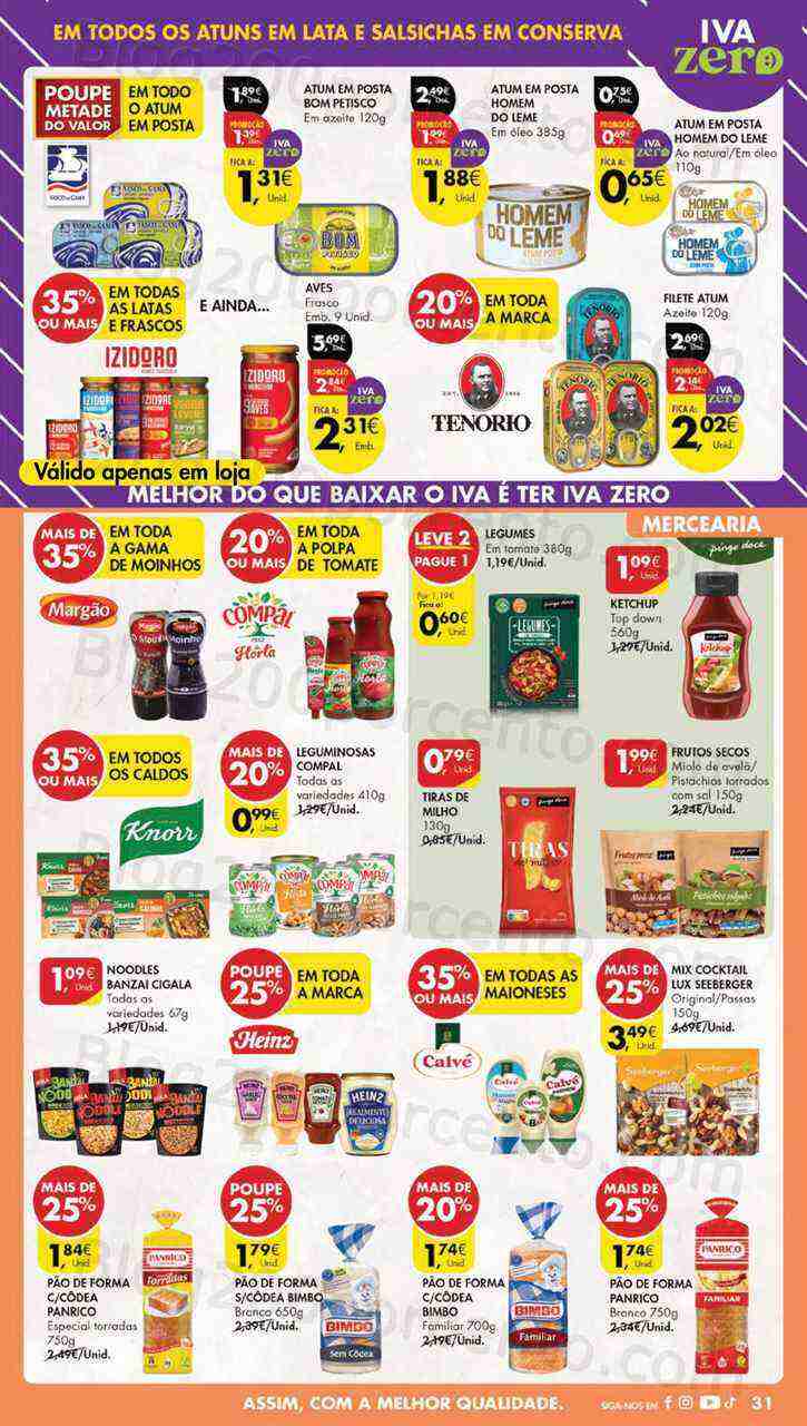 Antevisão Folheto PINGO DOCE Lojas Grandes Promoções de 7 a 13 março