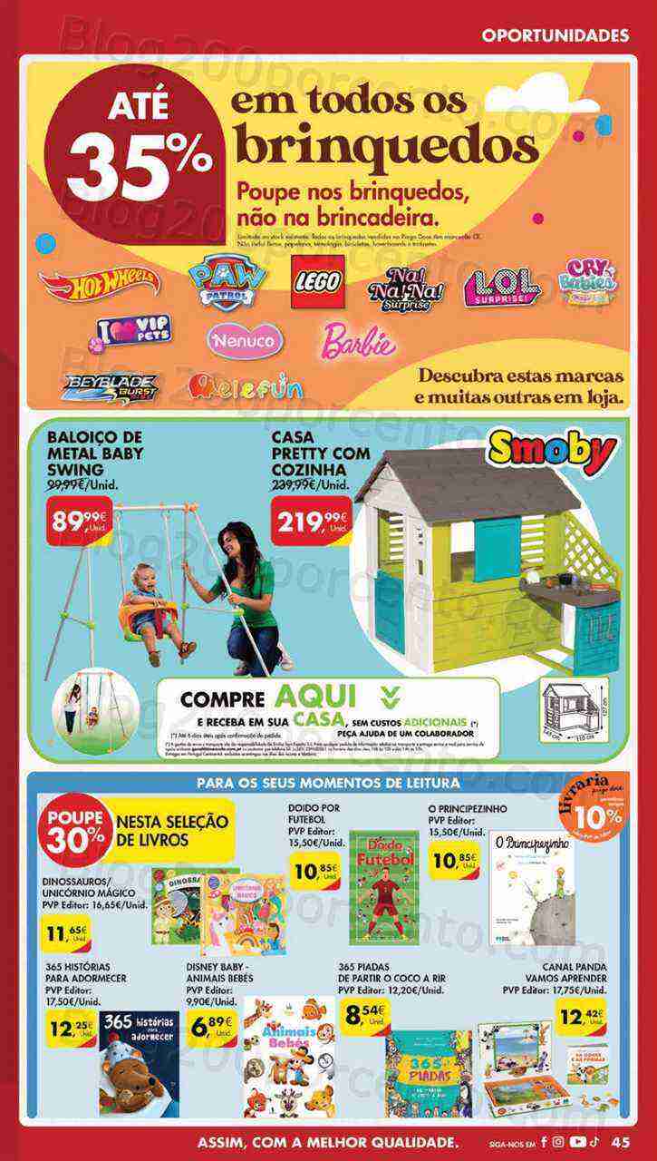 Antevisão Folheto PINGO DOCE Bazar Grandes Promoções de 7 a 13 março