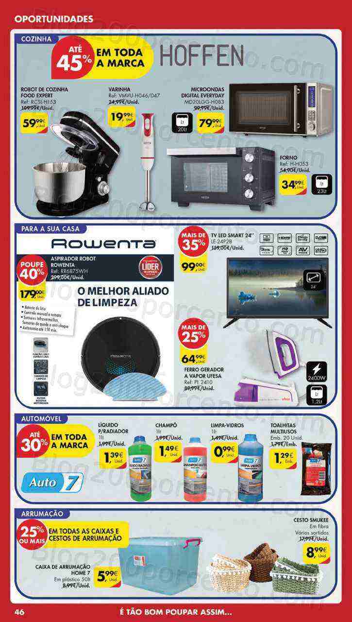 Antevisão Folheto PINGO DOCE Bazar Grandes Promoções de 7 a 13 março