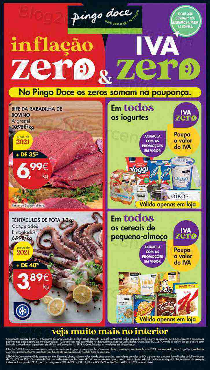 Antevisão Folheto PINGO DOCE Lojas Pequenas Promoções de 7 a 13 março