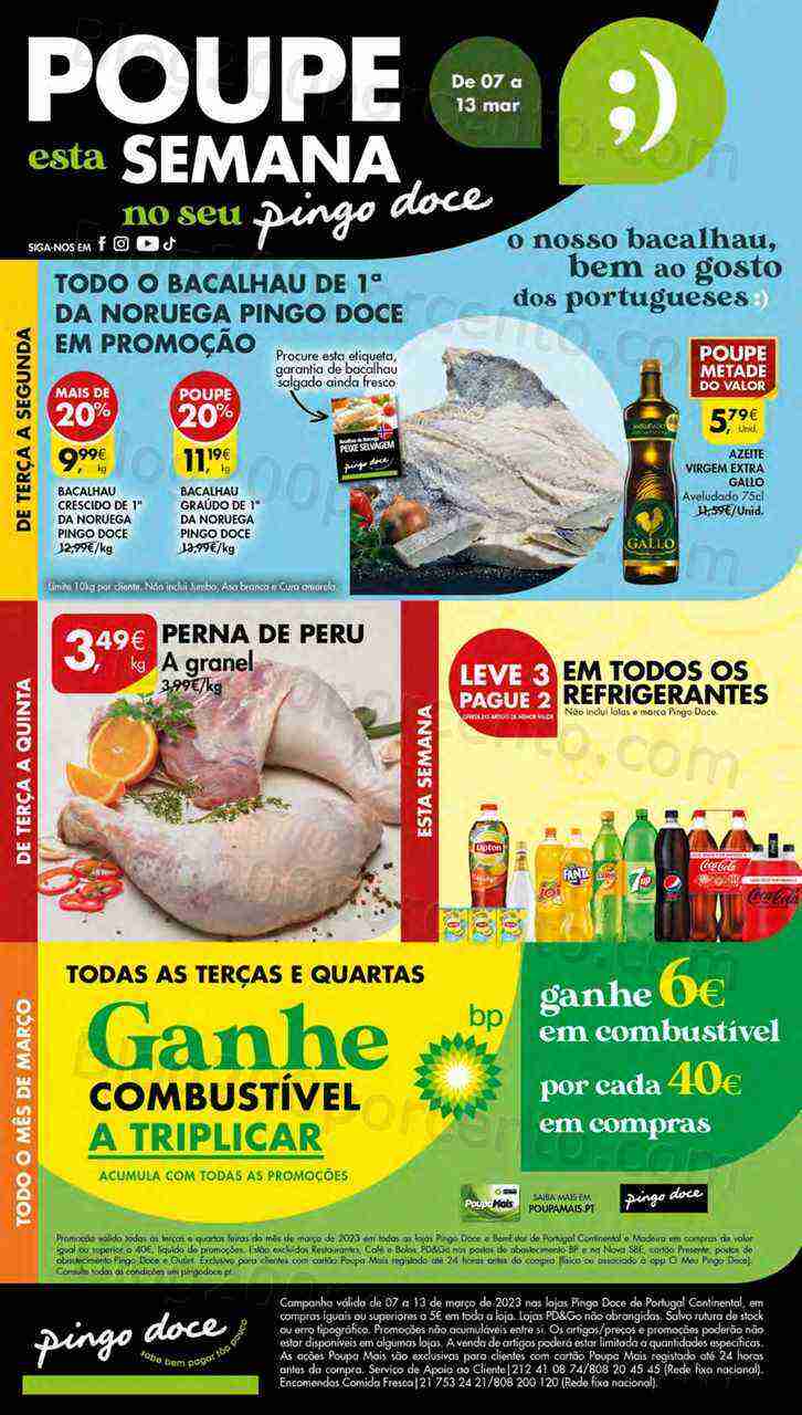 Antevisão Folheto PINGO DOCE Lojas Pequenas Promoções de 7 a 13 março