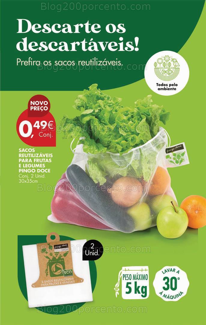 Antevisão Folheto PINGO DOCE Promoções Fim de Semana de 8 a 11 março