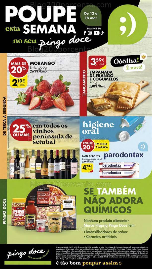 Antevisão Folheto PINGO DOCE Lojas Pequenas Promoções de 12 a 18 março