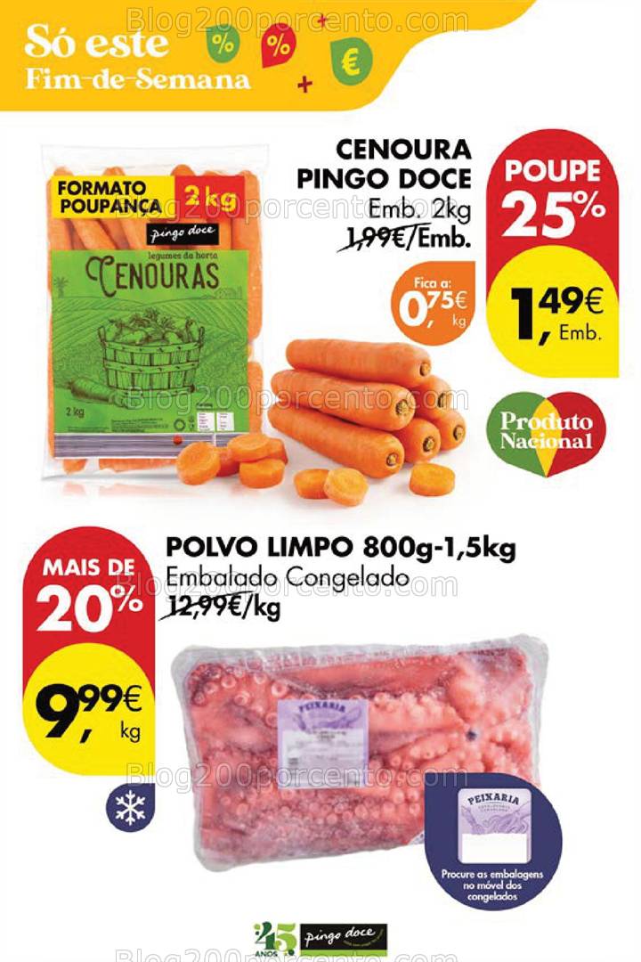 Antevisão Folheto PINGO DOCE Promoções Fim de Semana - 14 e 17 março