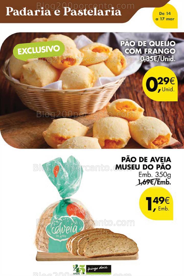 Antevisão Folheto PINGO DOCE Promoções Fim de Semana - 14 e 17 março