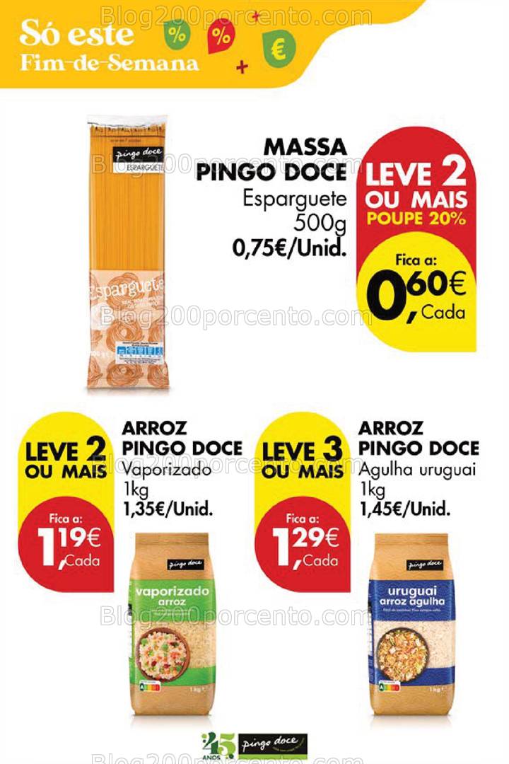 Antevisão Folheto PINGO DOCE Promoções Fim de Semana - 14 e 17 março