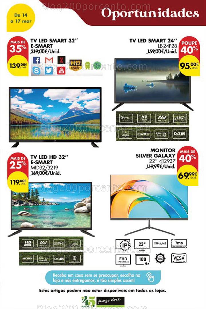 Antevisão Folheto PINGO DOCE Bazar Promoções Fim de Semana - 14 a 17 março