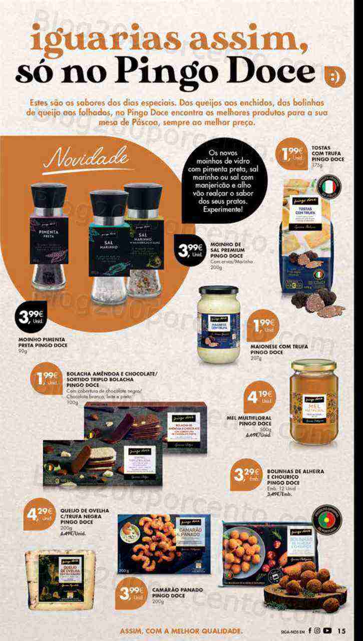 Antevisão Folheto PINGO DOCE Madeira Promoções de 14 a 20 março