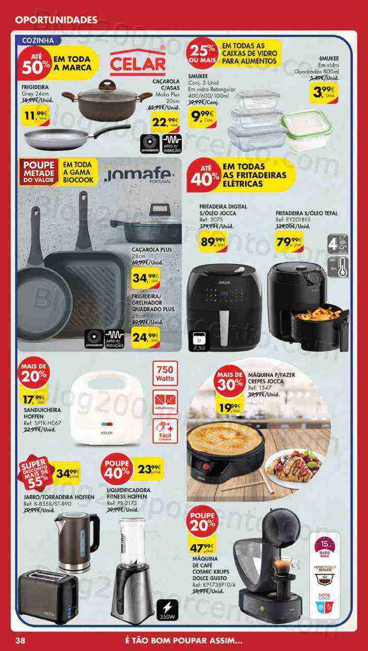 Antevisão Folheto PINGO DOCE Bazar Lojas Grandes Promoções de 14 a 20 março