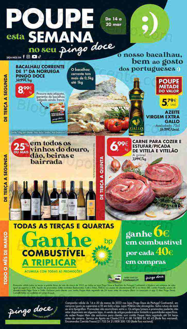 Antevisão Folheto PINGO DOCE Lojas Pequenas Promoções de 14 a 20 março