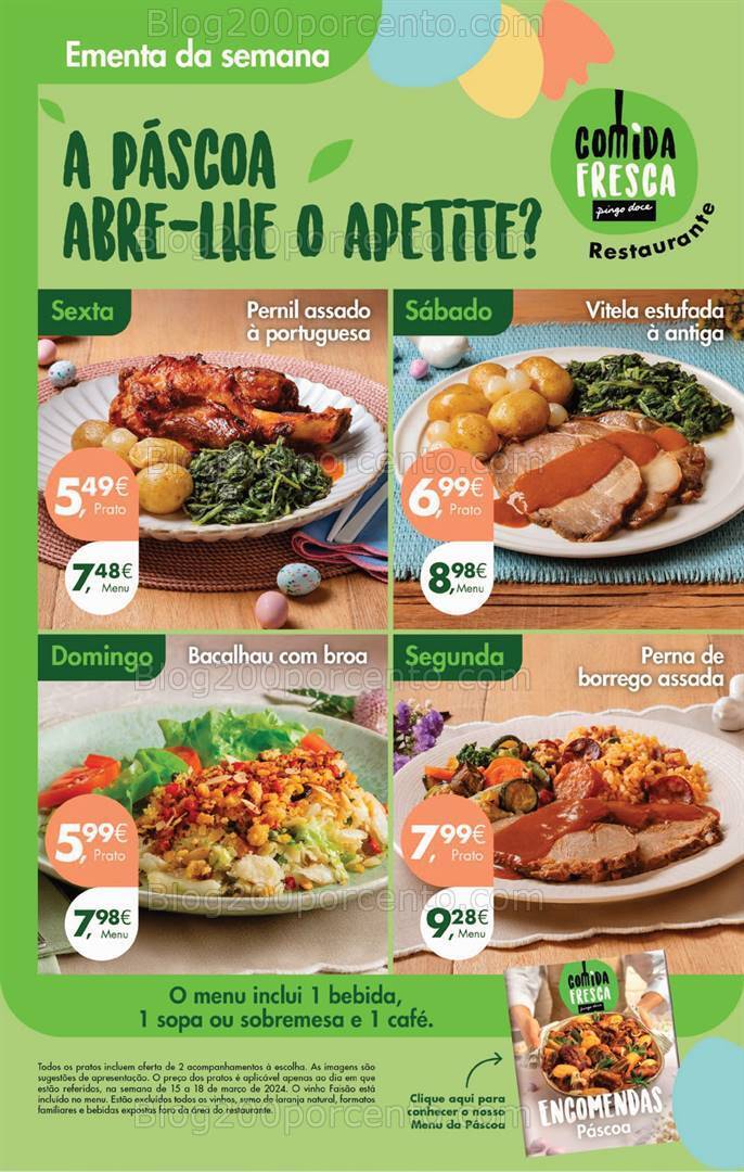 Antevisão Folheto PINGO DOCE Promoções Fim de Semana - 15 a 18 março