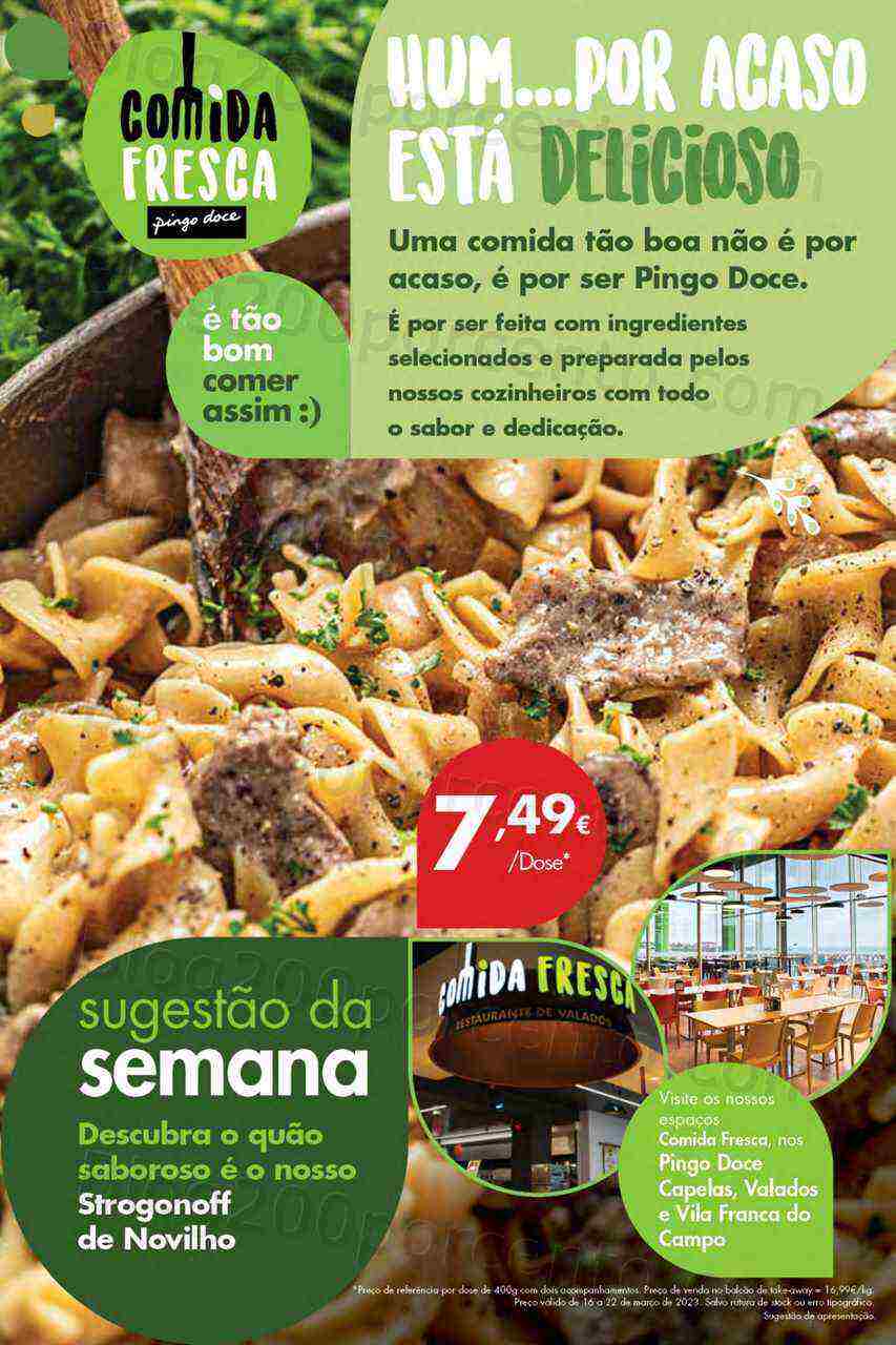 Antevisão Folheto PINGO DOCE Açores Promoções de 16 a 22 março